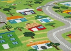 Delta Children Extra Large Road Map Activity Rug For Girls And Boys - 78-inch L X 54-inch W -Kid Household Items a0088yoo5rfkeo70jjiy