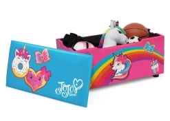 Delta Children JoJo Siwa Upholstered Storage Bench For Kids 6 Delta Children JoJo Siwa Upholstered Storage Bench For Kids -Kid Household Items aan2ylgncnhacwytlki4
