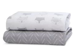 Delta Children Indie Fox Fitted Crib Sheets - 2 Pack 12 Delta Children Indie Fox Fitted Crib Sheets - 2 Pack -Kid Household Items ajdffwpfkj7objdhe7f6