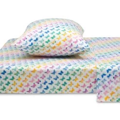 Delta Children Butterflies 3-Piece Twin Sheet Set -Kid Household Items ap23uponkoaqmsx72t6r