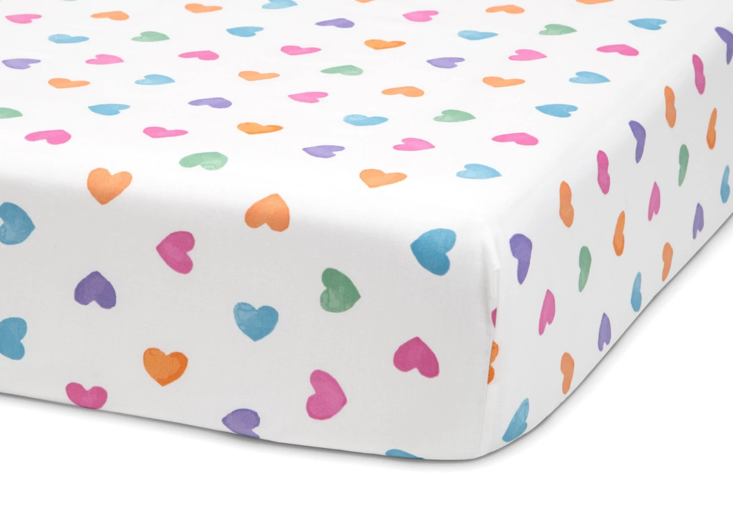 Delta Children Hearts Printed 3-Piece Twin Sheet Set 4 Delta Children Hearts Printed 3-Piece Twin Sheet Set - Image 4