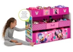 Delta Children Minnie Mouse Deluxe 9 Bin Design And Store Toy Organizer 10 Delta Children Minnie Mouse Deluxe 9 Bin Design And Store Toy Organizer -Kid Household Items calouunokq3kwvgttb1i