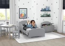 Delta Children Newport Wood Toddler Bed -Kid Household Items cw4jiusu4cluek3vex87