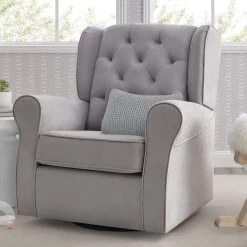 Delta Children Emerson Nursery Glider Swivel Rocker Chair 29 Delta Children Emerson Nursery Glider Swivel Rocker Chair -Kid Household Items dd1yvbkk96glrz2qw447