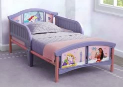 Delta Children Princess Plastic Toddler Bed -Kid Household Items dlgwbhoy3d8yqvp78lal