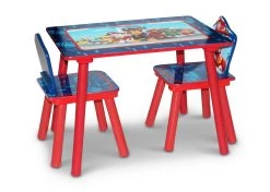 Delta Children Nick Jr. PAW Patrol 4-Piece Playroom Solution– Set Includes Table And 2 Chairs And 6-Bin Toy Organizer -Kid Household Items dnqlkyu2d8uddjrnh9kc