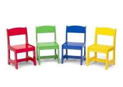 Delta Children MySize Kids Table With 4 Chairs -Kid Household Items dw3is1vghis57h1zljq7