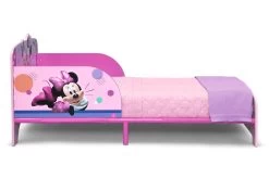 Delta Children Minnie Mouse Wood & Metal Toddler Bed -Kid Household Items ehp9bywzk0p5zmq1cwqe