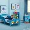 Delta Children Baby Shark Plastic Toddler Bed