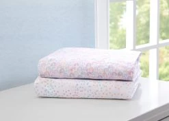 Delta Children Rainbow Confetti Fitted Crib Sheets - 2 Pack