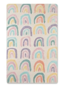 Delta Children Over The Rainbow Hand-Tufted Wool Blend Area Rug 5x8 7 Delta Children Over The Rainbow Hand-Tufted Wool Blend Area Rug 5x8 -Kid Household Items flq2n2xaliee1qf2kqim