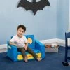 Delta Children Batman Cozee Flip-Out Chair - 2-in-1 Convertible Chair To Lounger For Kids