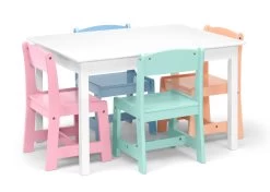 Delta Children MySize Kids Table With 4 Chairs -Kid Household Items gnmxsd2fhqucsvaw3no3