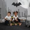 Delta Children Batman Cozee Flip-Out Sofa - 2-in-1 Convertible Sofa To Lounger For Kids