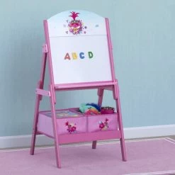 Delta Children Trolls World Of Tour Wooden Activity Easel With Storage -Kid Household Items havmobnmqufjg4fmixrh ec192da9 8732 4a07 8643 93c9f3535085 2
