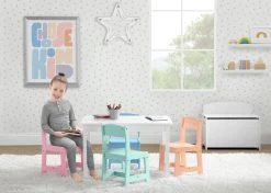 Delta Children MySize Kids Table With 4 Chairs -Kid Household Items idoflhzvy31u7hzkg94y