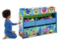 Delta Children Baby Shark Deluxe 9 Bin Design And Store Toy Organizer -Kid Household Items ijbuk7nz8cyd3bvkvbtf