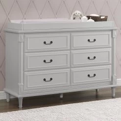 Juliette 6 Drawer Dresser With Changing Top