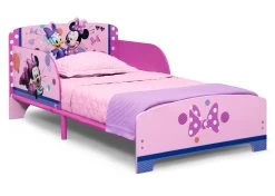 Delta Children Minnie Mouse Wood & Metal Toddler Bed -Kid Household Items iypqruxshzo5ut4ygkgm d5c2670d bb33 4561 b974 2373496c9d33