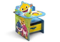 Delta Children Baby Shark Chair Desk With Storage Bin -Kid Household Items kbf8rsk4uvrs8udpmzxd