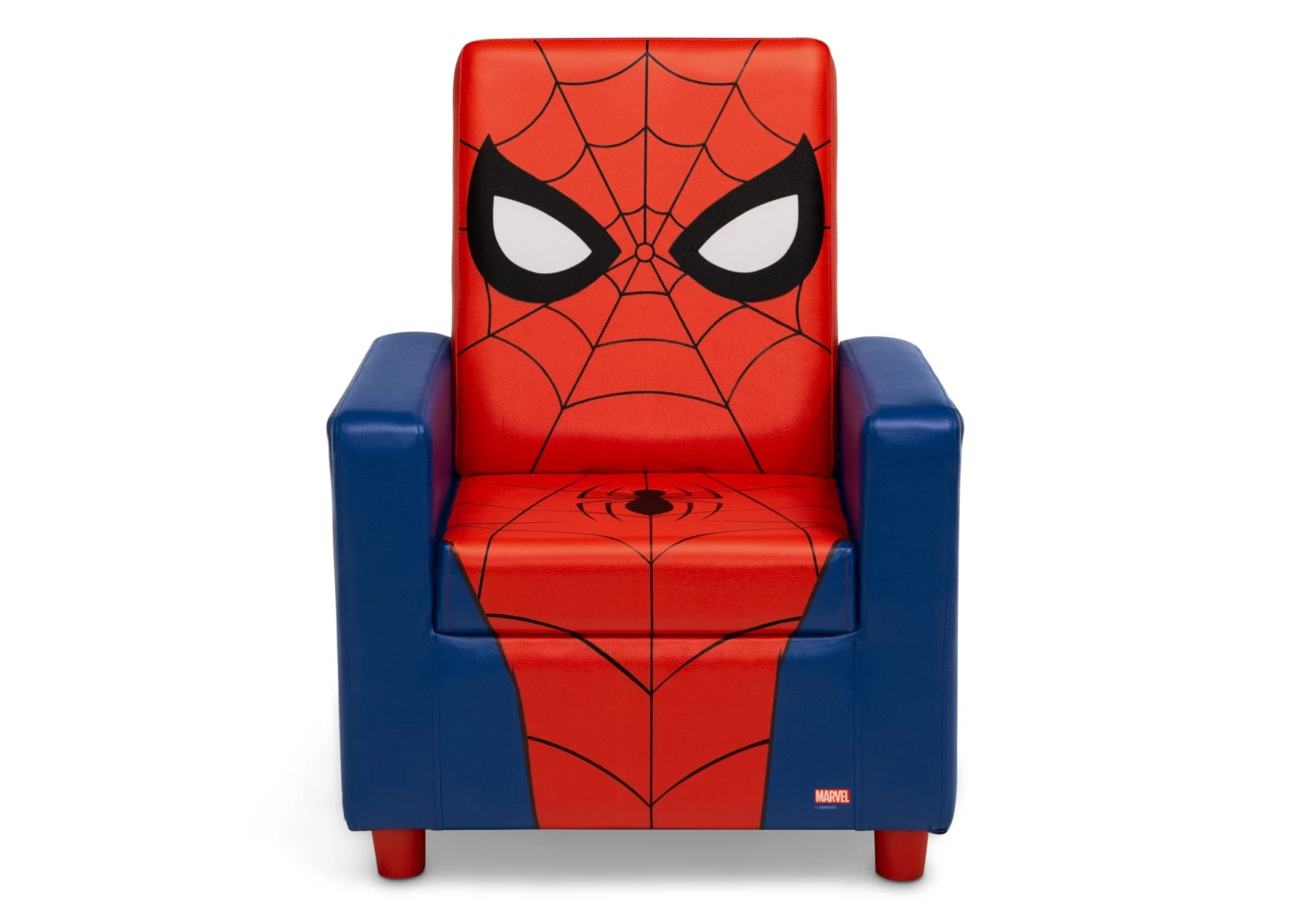 Delta Children Spider-Man High Back Upholstered Chair 2 Delta Children Spider-Man High Back Upholstered Chair - Image 2