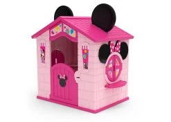 Delta Children Minnie Mouse Plastic Indoor/Outdoor Playhouse With Easy Assembly -Kid Household Items lqezbvipuyakw23rilcw