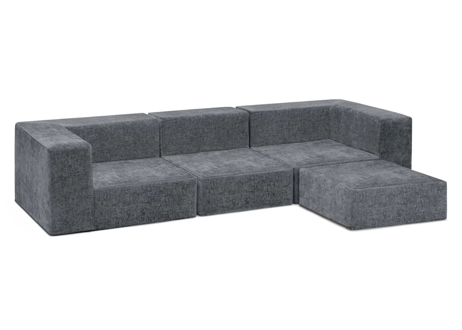 Delta Children Cozee 4-Piece Sectional Sofa Set 3 Delta Children Cozee 4-Piece Sectional Sofa Set - Image 3