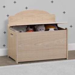 Delta Children Newport Wood Toy Box -Kid Household Items o6pdbaxyzybjlcc95anx