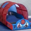 Delta Children Spider-Man Sleep And Play Toddler Bed With Tent