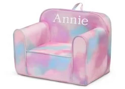 Delta Children Personalized Tie-Dye Cozee Chair -Kid Household Items onbyebjd42rutmcm4reo