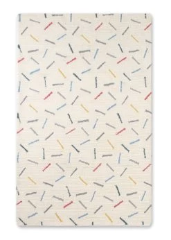 Delta Children Colored Sprinkles Hand-Tufted 100% Wool Area Rug 5x8 -Kid Household Items p7cu09jgtybfp2wgvpv0