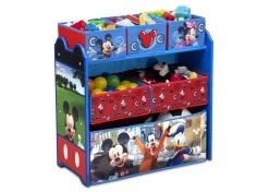 Delta Children Mickey Mouse 4-Piece Playroom Solution– Set Includes Table And 2 Chairs And 6-Bin Toy Organizer 10 Delta Children Mickey Mouse 4-Piece Playroom Solution– Set Includes Table And 2 Chairs And 6-Bin Toy Organizer -Kid Household Items pposjlmrl93ztb07dczi