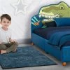 Delta Children Dinosaur Rectangle Area Rug For Kids, 39-Inch X 59-Inch