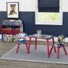 Delta Children Nick Jr. PAW Patrol 4-Piece Playroom Solution– Set Includes Table And 2 Chairs And 6-Bin Toy Organizer