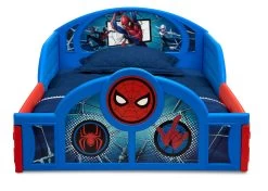 Delta Children Spider-Man Sleep And Play Toddler Bed With Built-In Guardrails 8 Delta Children Spider-Man Sleep And Play Toddler Bed With Built-In Guardrails -Kid Household Items qswrdiqq2bahwfyq5gmb