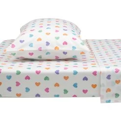 Delta Children Hearts Printed 3-Piece Twin Sheet Set 13 Delta Children Hearts Printed 3-Piece Twin Sheet Set -Kid Household Items s5xthkxkbsh5bmrxfo4r