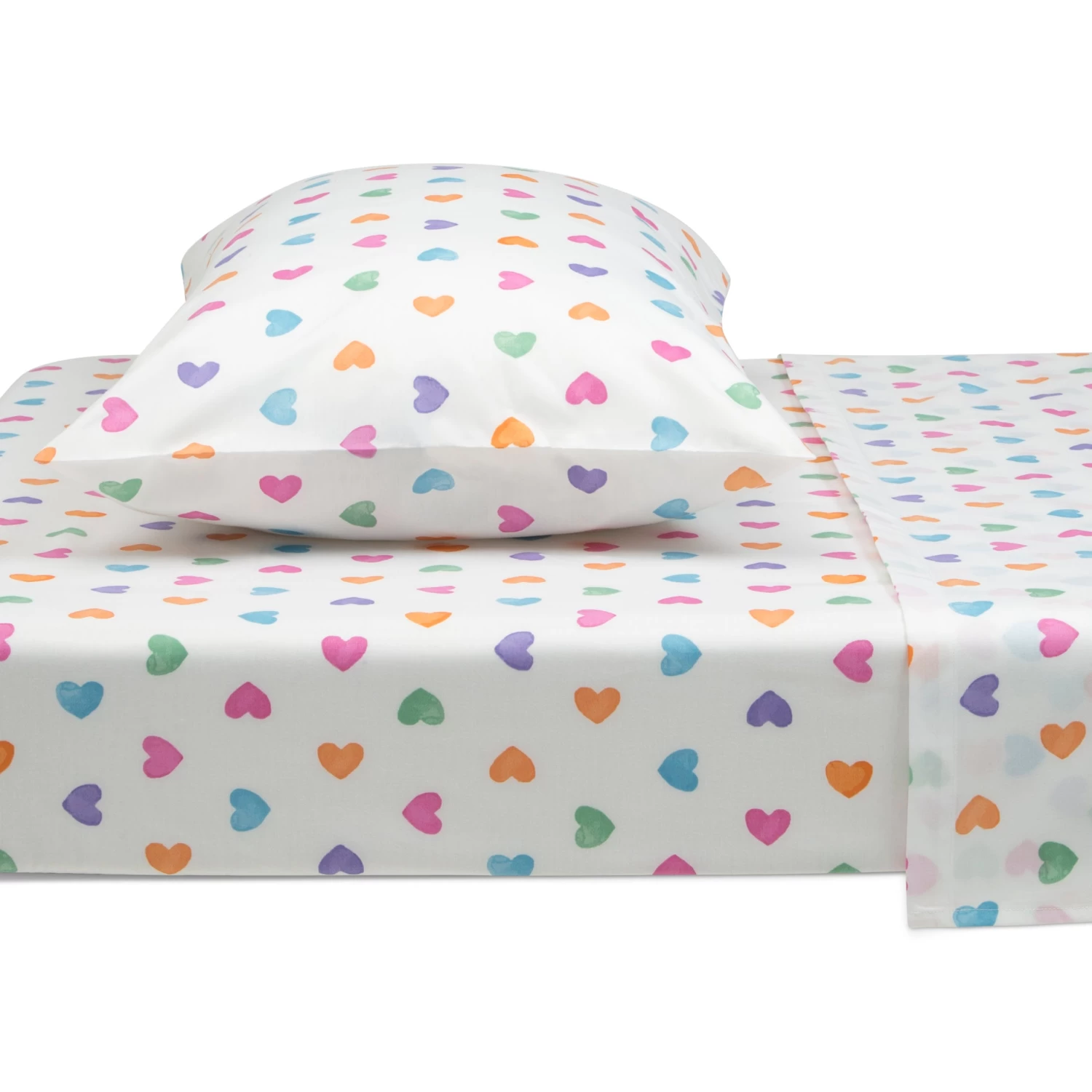 Delta Children Hearts Printed 3-Piece Twin Sheet Set 7 Delta Children Hearts Printed 3-Piece Twin Sheet Set - Image 7
