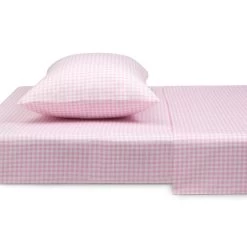 Delta Children Pink Gingham 3-Piece Twin Sheet Set -Kid Household Items se1qgtpr3zbsbtbxuf2l
