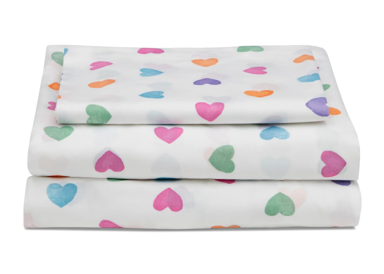Delta Children Hearts Printed 3-Piece Twin Sheet Set 5 Delta Children Hearts Printed 3-Piece Twin Sheet Set - Image 5