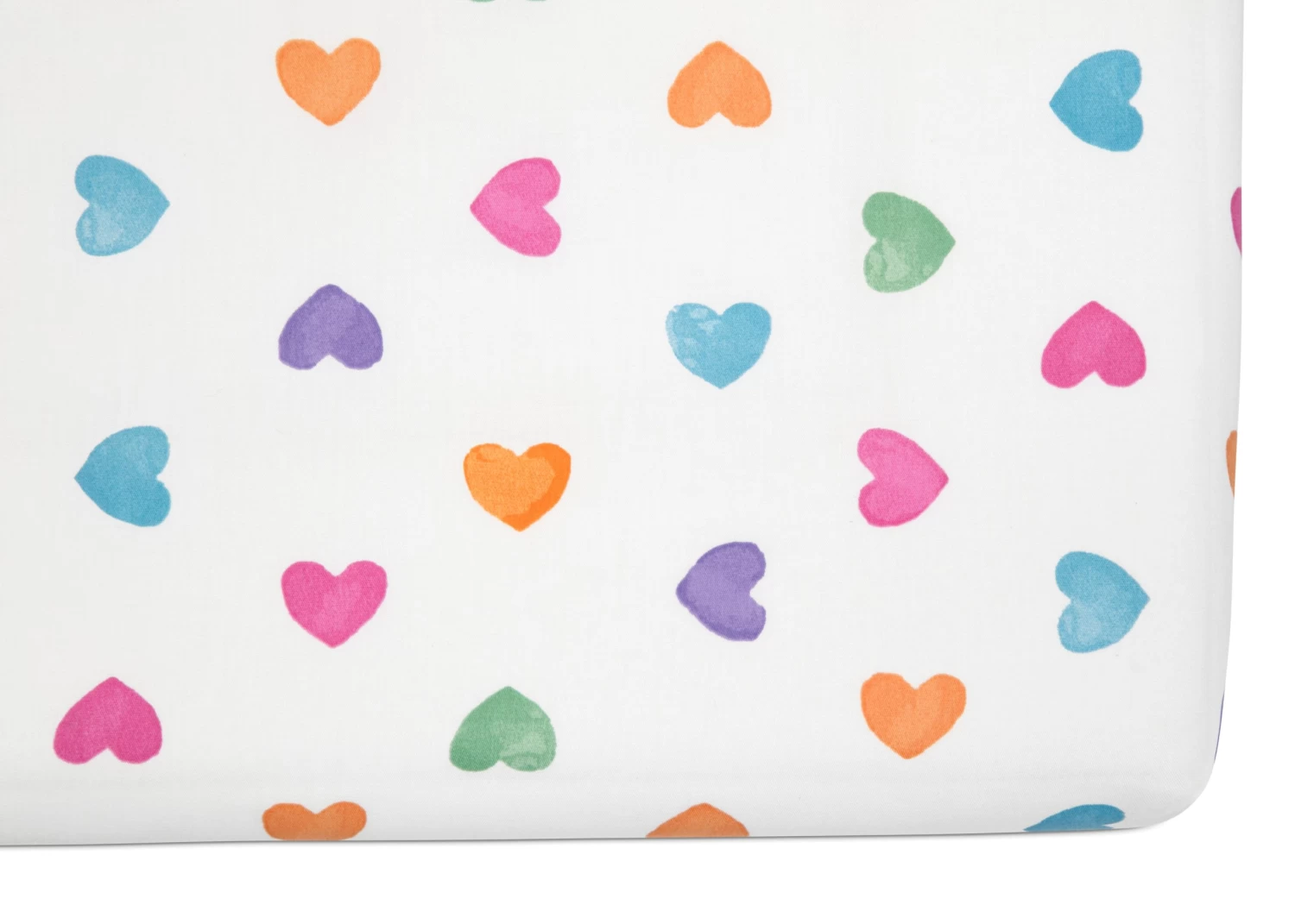 Delta Children Hearts Printed 3-Piece Twin Sheet Set 2 Delta Children Hearts Printed 3-Piece Twin Sheet Set - Image 2