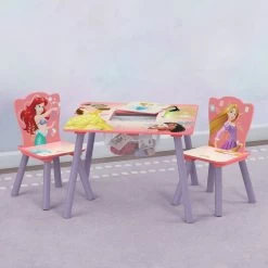 Delta Children Princess Table And Chair Set With Storage -Kid Household Items svf68yhdjg6agbkjwque