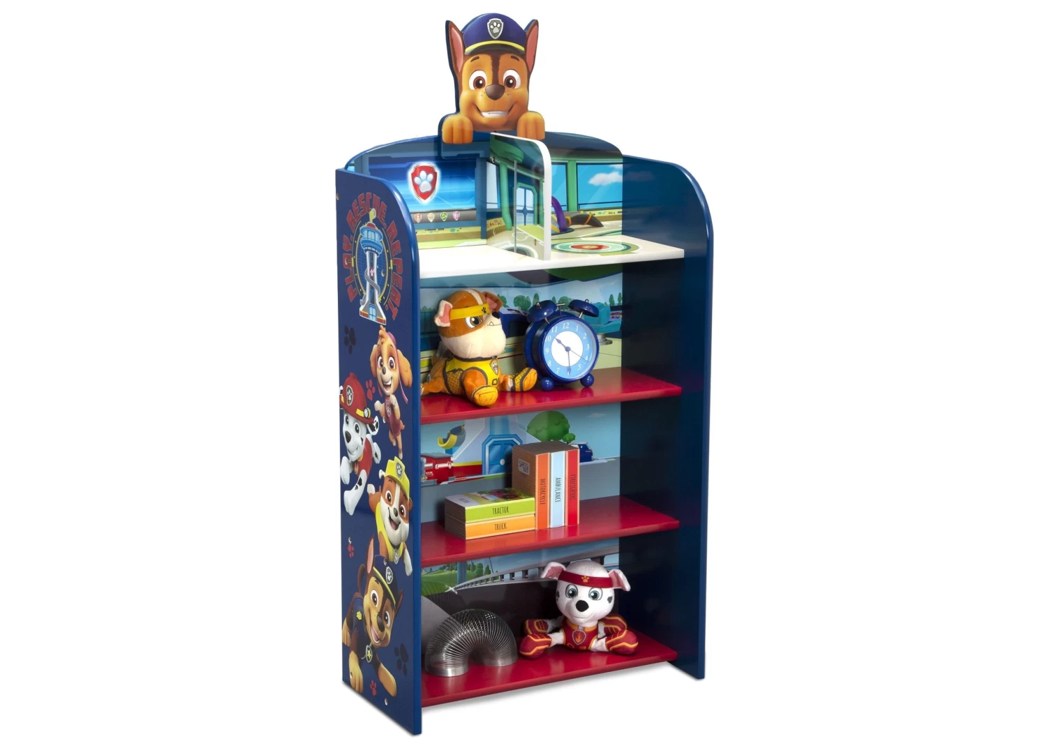 Delta Children PAW Patrol Wooden Playhouse 4-Shelf Bookcase 3 Delta Children PAW Patrol Wooden Playhouse 4-Shelf Bookcase - Image 3