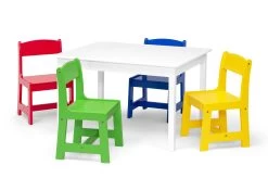 Delta Children MySize Kids Table With 4 Chairs -Kid Household Items tgss1wbdgxtbxgvccksb