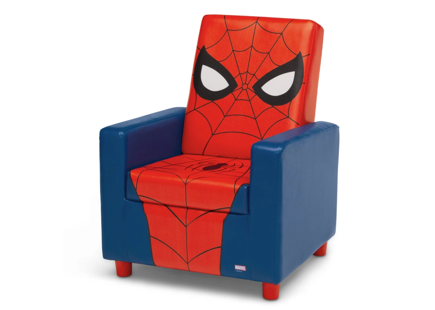 Delta Children Spider-Man High Back Upholstered Chair 3 Delta Children Spider-Man High Back Upholstered Chair - Image 3