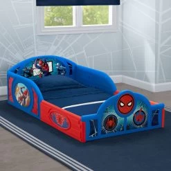 Delta Children Spider-Man Sleep And Play Toddler Bed With Built-In Guardrails 10 Delta Children Spider-Man Sleep And Play Toddler Bed With Built-In Guardrails -Kid Household Items u2mqea6n58j3bgieqjlh