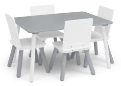 Delta Children Kids Table And Chair Set (4 Chairs Included) -Kid Household Items urvvfivpyijbi0vdb7ei