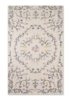 Delta Children Floral Garden Hand-Tufted Wool Blend Area Rug 5x8 -Kid Household Items vgdyq0nm1kwymtxxajtw