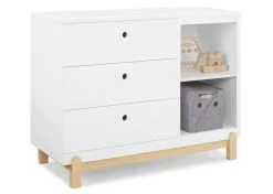 Delta Children Poppy 3 Drawer Dresser With Cubbies And Interlocking Drawers -Kid Household Items wqe6a8azwfuagv75idyc