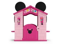 Delta Children Minnie Mouse Plastic Indoor/Outdoor Playhouse With Easy Assembly -Kid Household Items xielj11eistzvnmiespc