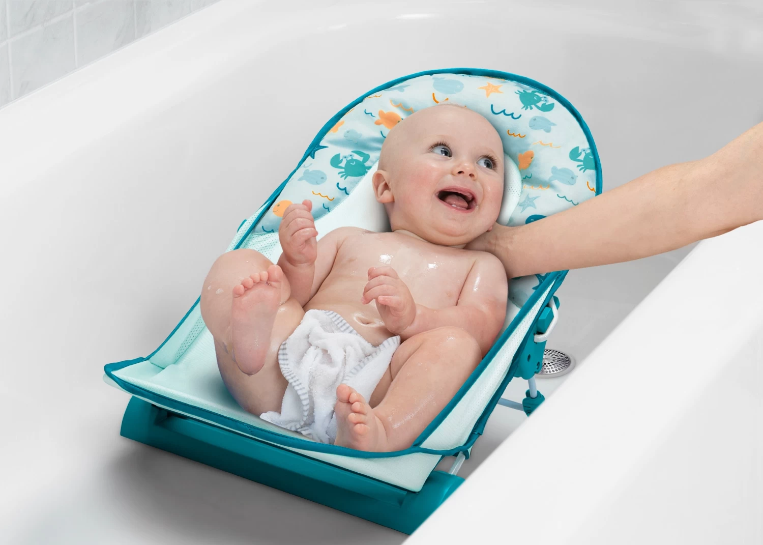 Delta Children Baby Bather – Includes 2 Reclining Positions 5 Delta Children Baby Bather – Includes 2 Reclining Positions - Image 5